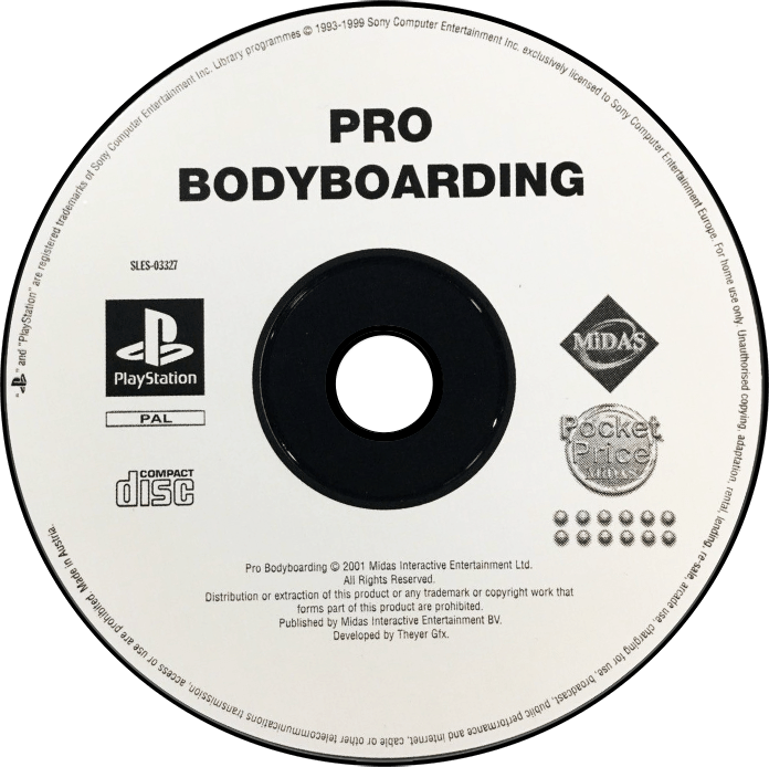 Pro Body Boarding media 6 for Playstation